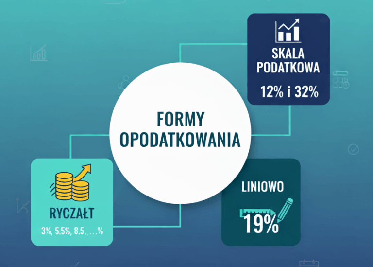 Formy opodatkowania JDG