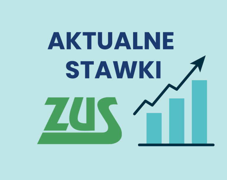 aktualne stawki ZUS - Turkusowa Księgowa